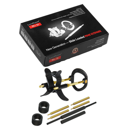 LuvPump Max Fit Luxury Penis Extender - Penis Extender Kit - Pleasure Den