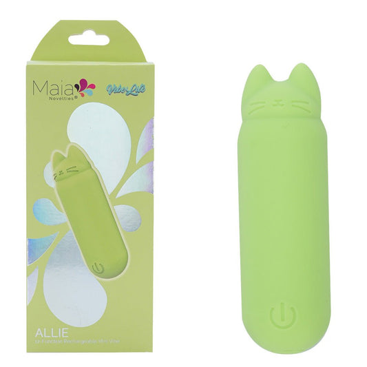 Maia ALLIE - 7.6 cm USB Rechargeable Vibrating Bullet - Pleasure Den
