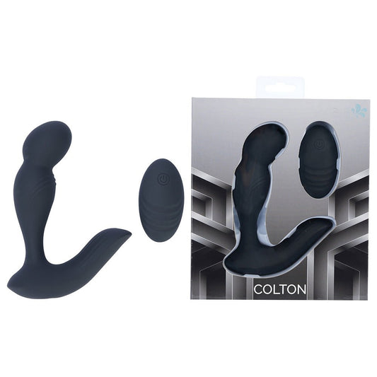 Maia COLTON - USB Rechargeable Vibrating Prostate Massager with Wireless Remote - Pleasure Den