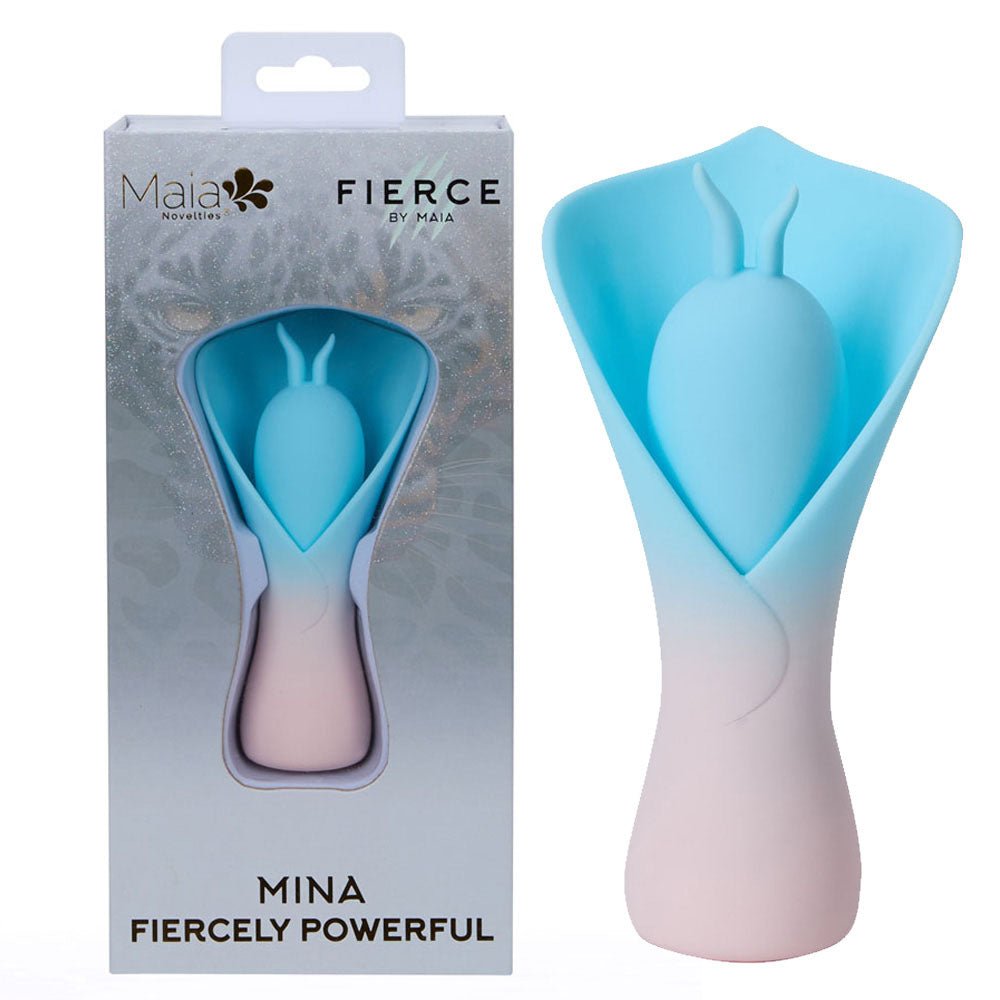 Maia MINA - /Pink USB Rechargeable Fluttering Flower Stimulator - Pleasure Den