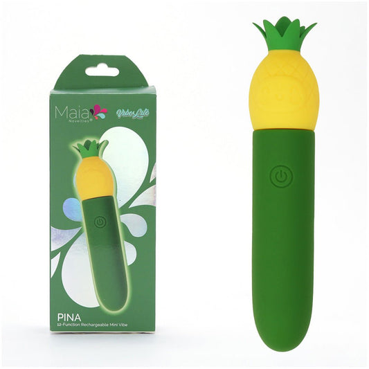 Maia PINA - /Yellow 11.1 cm USB Rechargeable Bullet - Pleasure Den