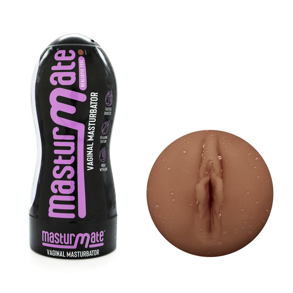 Masturmate - Vagina - Mocha - Vagina Stroker - Pleasure Den
