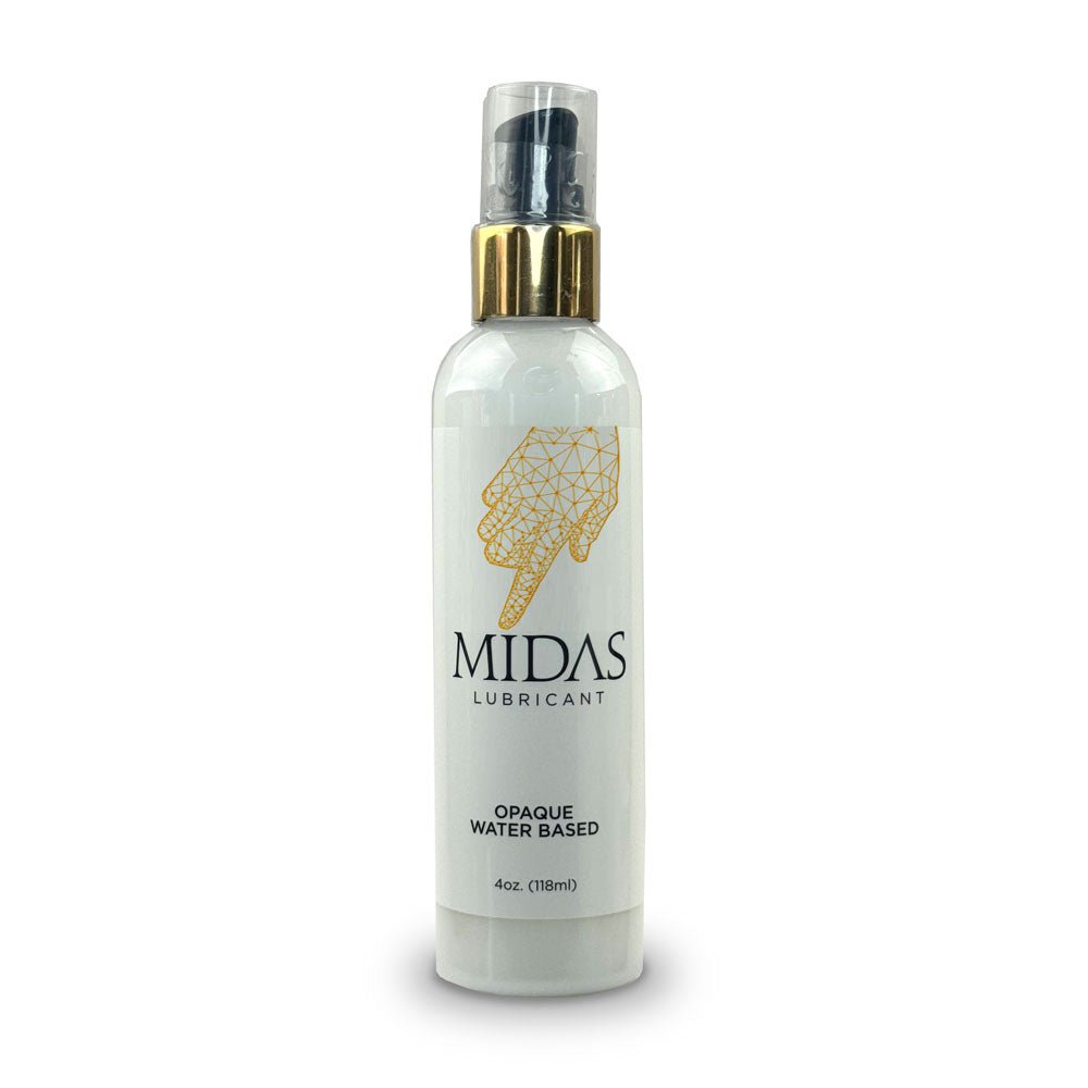 Midas Opaque Water Based Lubricant - 118 ml - Water Based Cum Lube - 118 ml - Pleasure Den