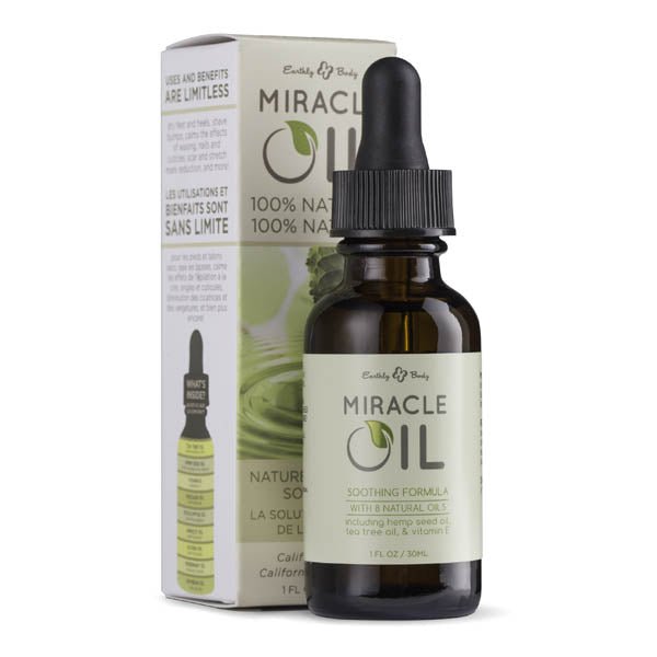 Miracle Oil - Skin Soothing Oil with Hemp Seed - 30 ml Dropper Bottle - Pleasure Den