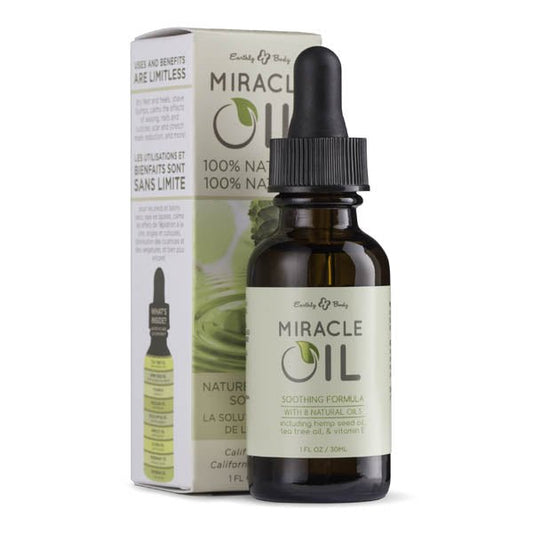 Miracle Oil - Skin Soothing Oil with Hemp Seed - 30 ml Dropper Bottle - Pleasure Den