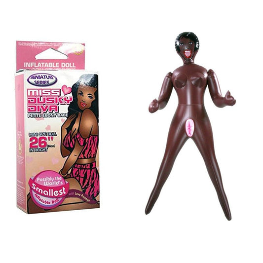 Miss Dusky Diva - Mini Inflatable Love Doll - Pleasure Den