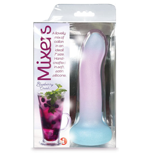 Mixers Blueberry Crush - Blue/ 20.3 cm Dildo - Pleasure Den