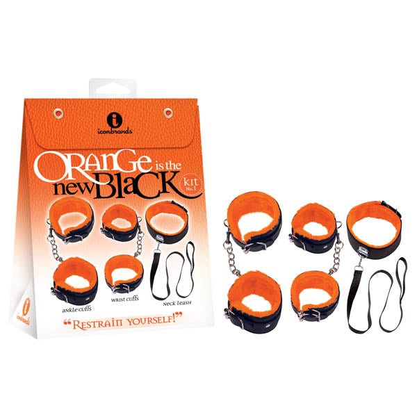 Orange Is The New Kit 1 - Restrain Yourself! - Bondage Kit - 3 Piece Set - Pleasure Den