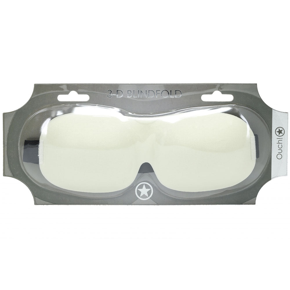 OUCH! 3D Mask - Gold - Gold Eye Mask - Pleasure Den