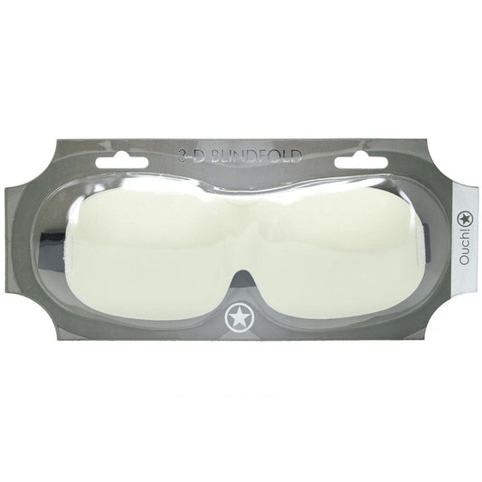 OUCH! 3D Mask - Gold - Gold Eye Mask - Pleasure Den