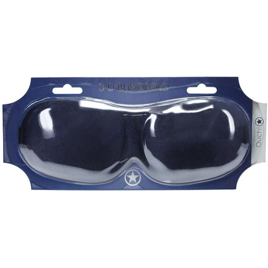 OUCH! 3D Mask - Navy - Navy Blue Eye Mask - Pleasure Den