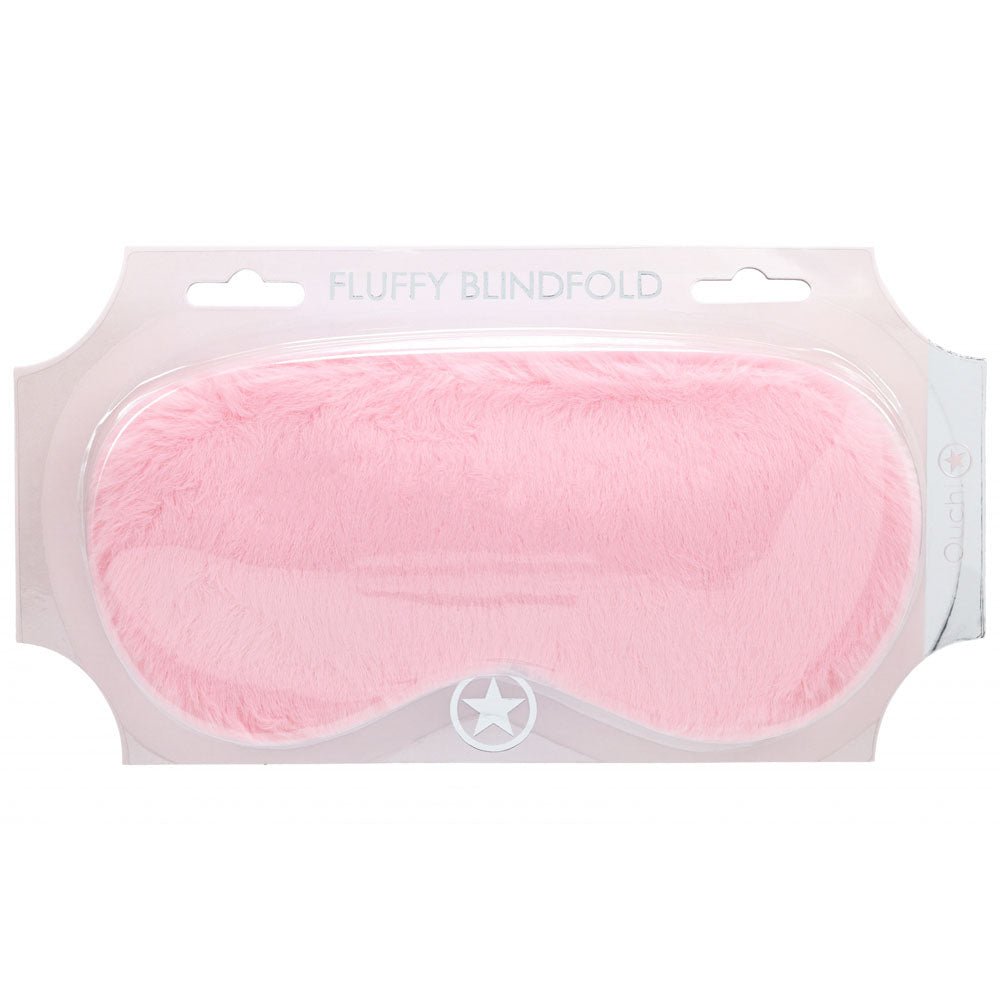 OUCH! Fluffy Mask - Powder - Fluffy Eye Mask - Pleasure Den