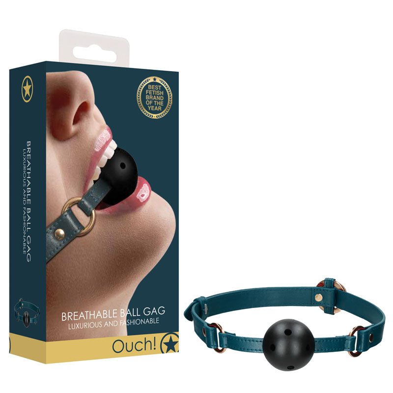 OUCH! Halo - Breathable Ball Gag - Mouth Restraint - Pleasure Den