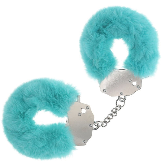 OUCH! Heavy-Duty Fluffy Cuffs - Fluffy Restraints - Pleasure Den