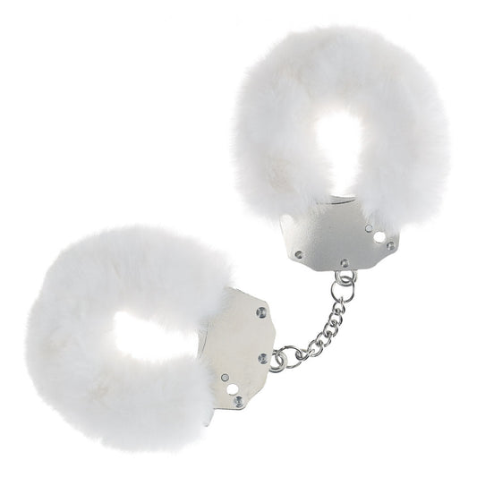 OUCH! Heavy-Duty Fluffy Cuffs - Fluffy Restraints - Pleasure Den