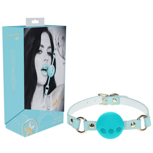 OUCH! Paris Collection - Silicone Ball Gag - Baby Breatheable Mouth Restraint - Pleasure Den