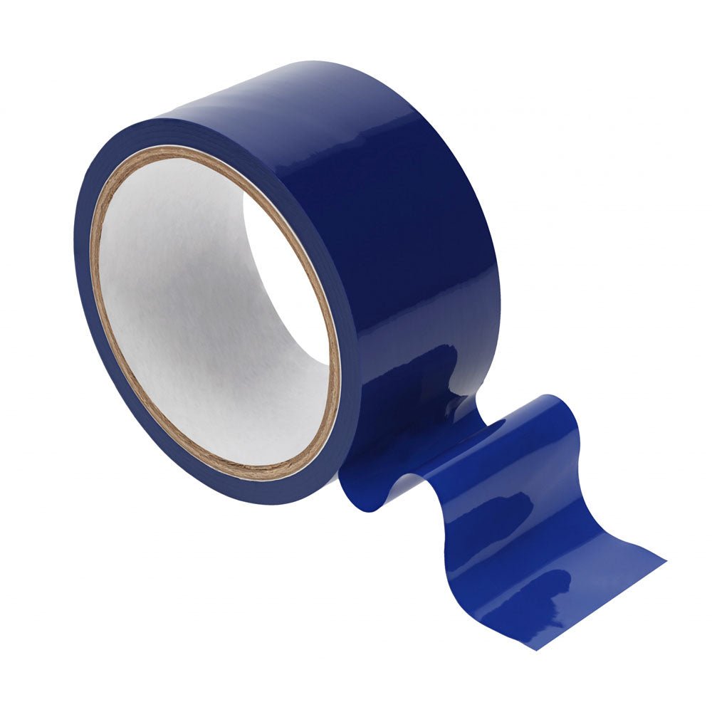 OUCH! PVC Non-Stick Tape - Navy - Navy Blue Bondage Tape - 20 metre Length - Pleasure Den