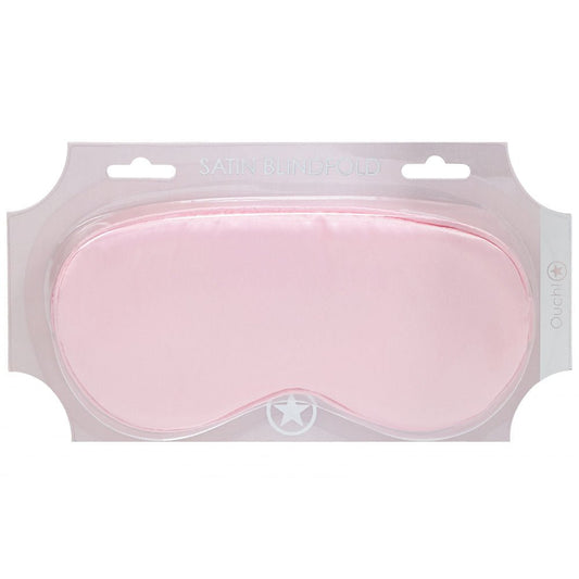 OUCH! Satin Mask - Powder - Powder Eye Mask - Pleasure Den