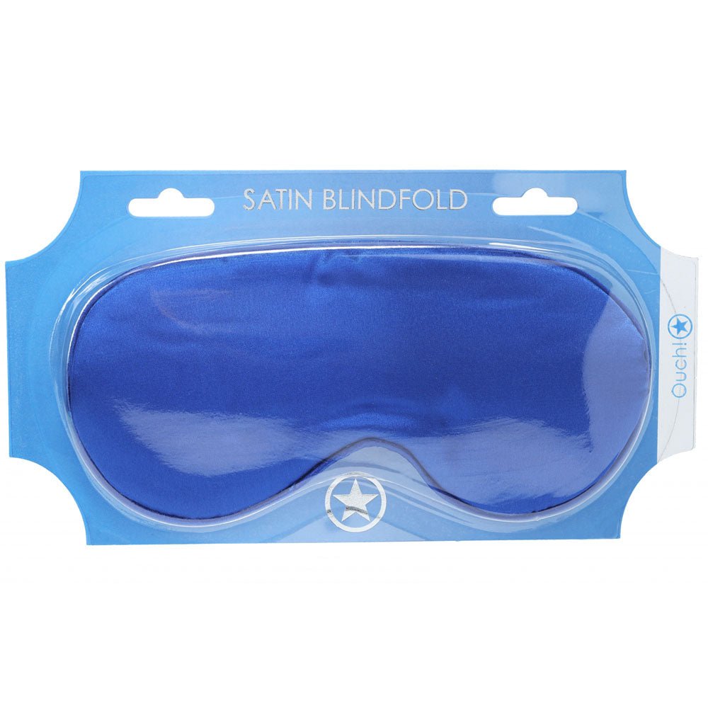 OUCH! Satin Mask - Royal - Royal Eye Mask - Pleasure Den