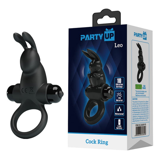 Party Up LARRY Vibrating Cock Ring - Vibrating Cock Ring - Pleasure Den