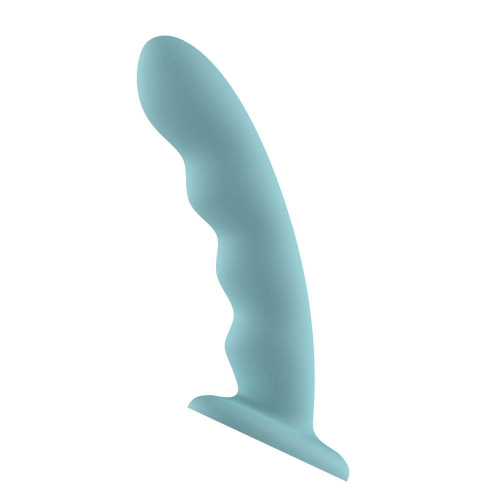 Passion Play Liquid Silicone Wavy Dildo - 20.9 cm Dildo - Pleasure Den