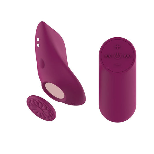 Passion Play Magnet Panty Vibe with Remote - USB Rechargeable Panty Vibrator with Wireless Remote Control - Pleasure Den
