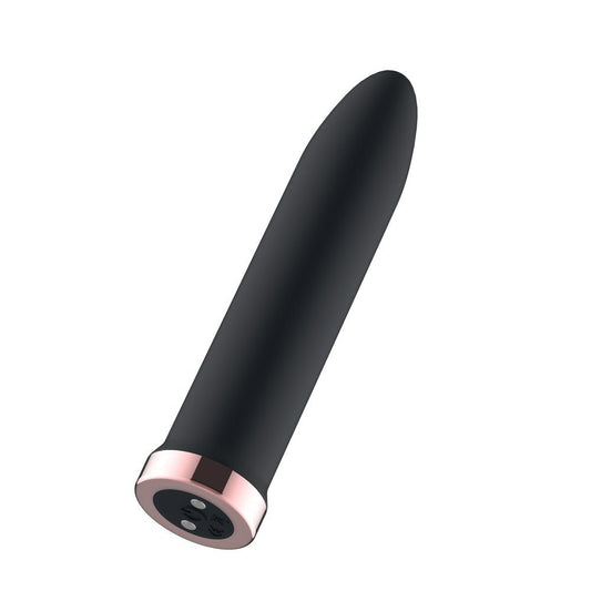 Passion Play Rechargeable Vibrating Bullet - 9.8 cm USB Rechargeable Bullet - Pleasure Den