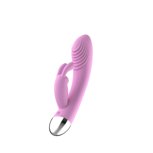 Passion Play Silicone Rabbit Vibrator - 18.6 cm USB Rechargeable Rabbit Vibrator - Pleasure Den