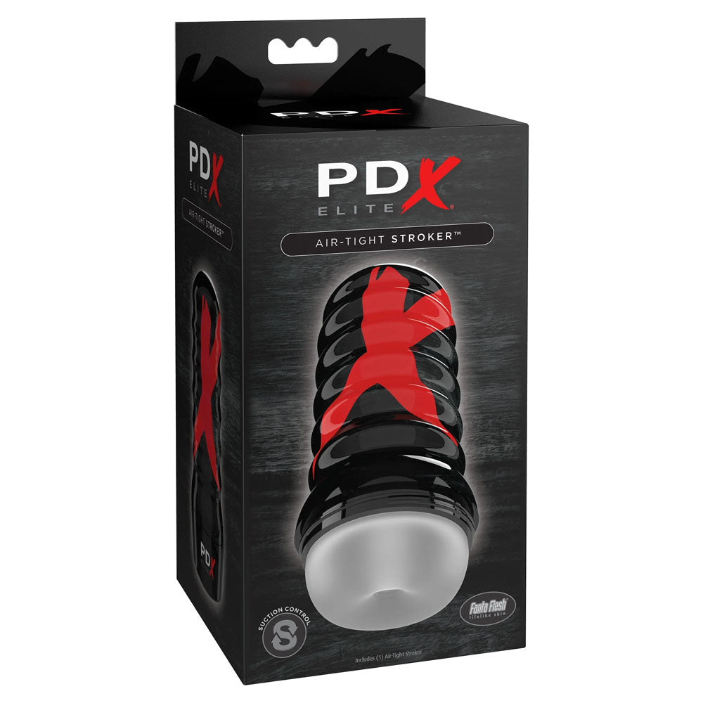 PDX Elite Air-Tight Stroker - Frosted - Stroker - Pleasure Den