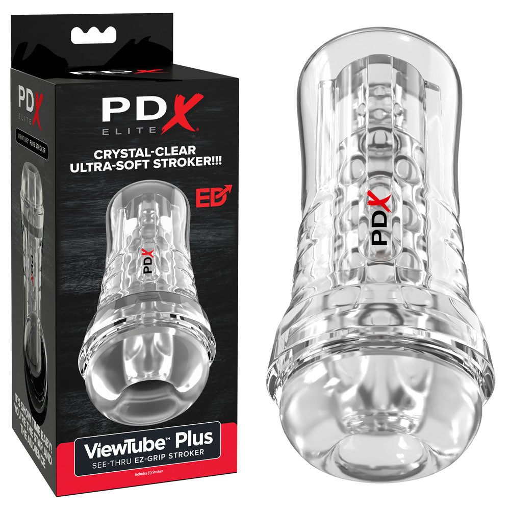 PDX Elite ViewTube EZ-Grip Stroker - Stroker - Pleasure Den