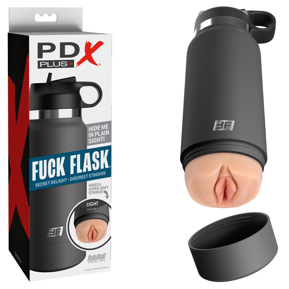 PDX Plus Fuck Flask - Secret Delight - Discreet Vagina Stroker - Pleasure Den