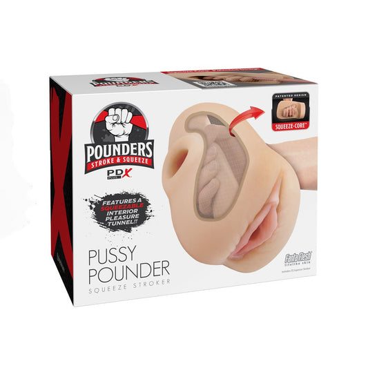 PDX Plus Pussy Pounder Squeeze Stroker - Vagina Stroker - Pleasure Den