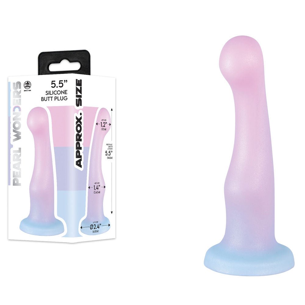 Pearl Wonders - Silicone Butt Plug - 14 cm Anal Plug - Pleasure Den