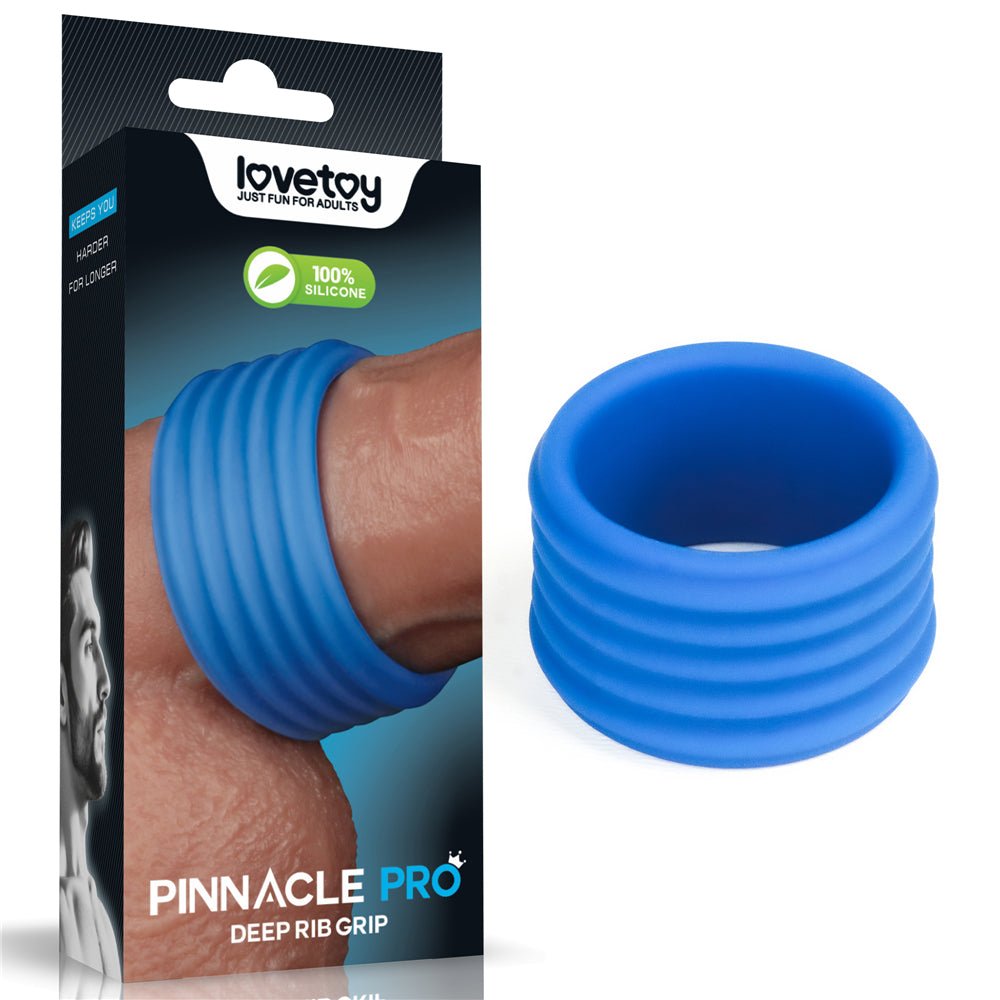 Pinnacle Pro Deep Rib Grip - Cock Ring - Pleasure Den