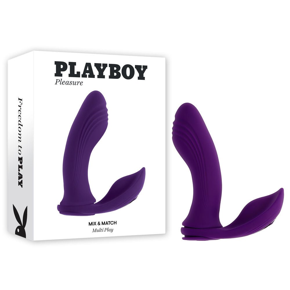 Playboy Pleasure MIX & MATCH - USB Rechargeable with C-Ring Attachment - Pleasure Den