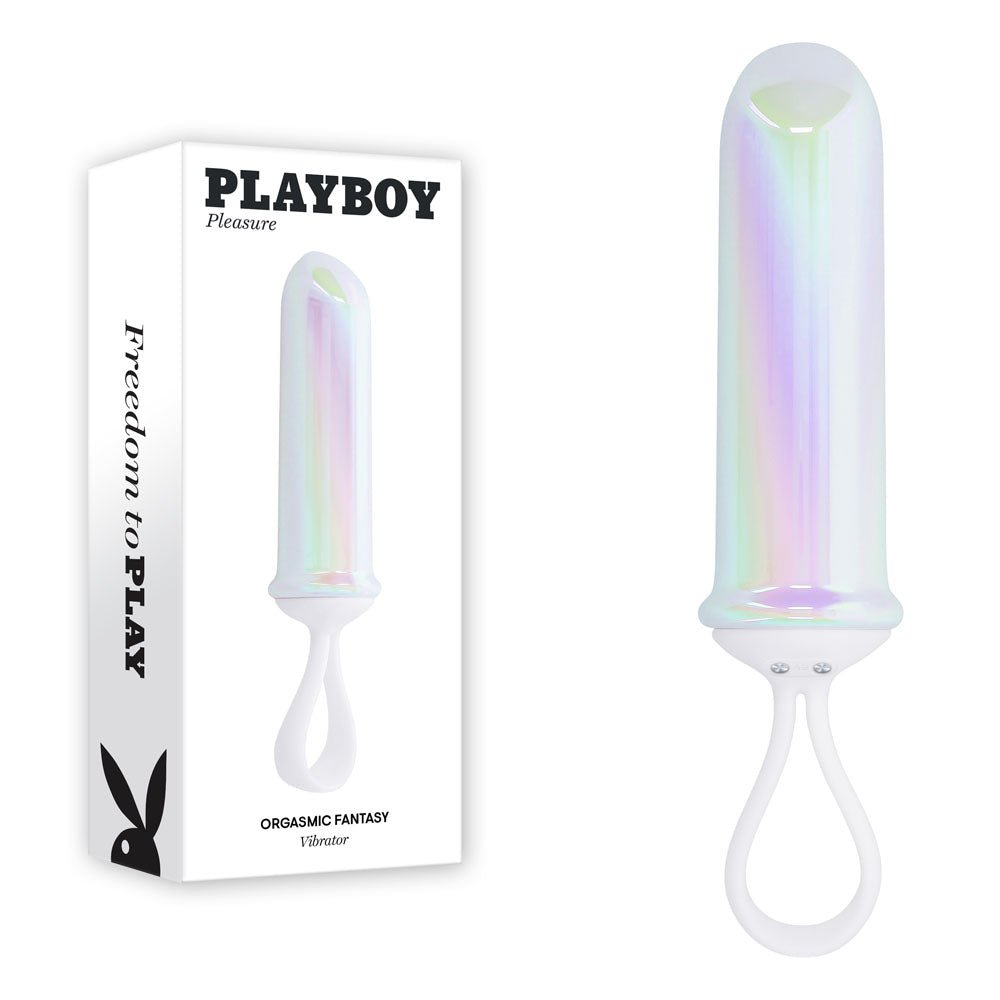 Playboy Pleasure ORGASMIC FANTASY - USB Rechargeable 13.5 cm Bullet - Pleasure Den