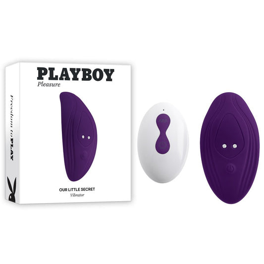 Playboy Pleasure OUR LITTLE SECRET - USB Rechargeable Panty Vibrator with Wireless Remote Control - Pleasure Den