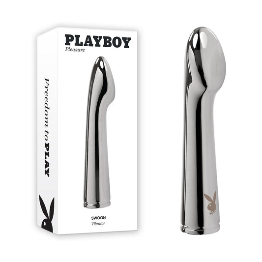 Playboy Pleasure SWOON - 14 cm USB Rechargeable Vibrator - Pleasure Den