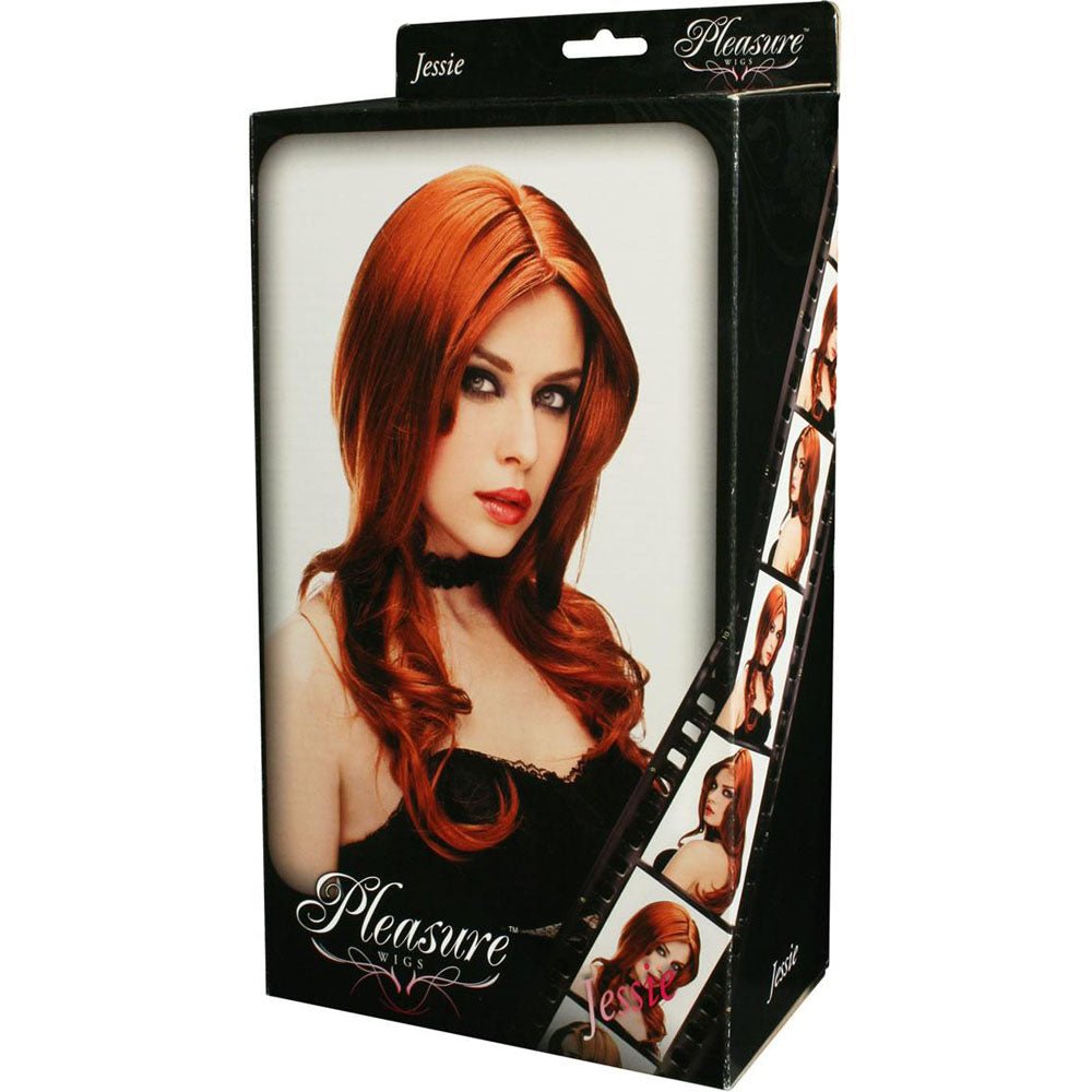 PLEASURE WIGS Jessie - Redhead Wig - Pleasure Den