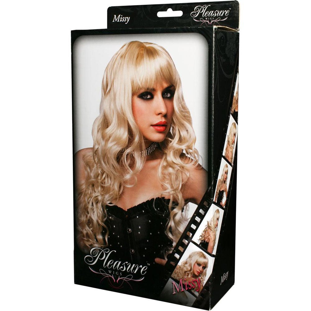 PLEASURE WIGS Missy - Platinum Blonde - Blonde Wig - Pleasure Den