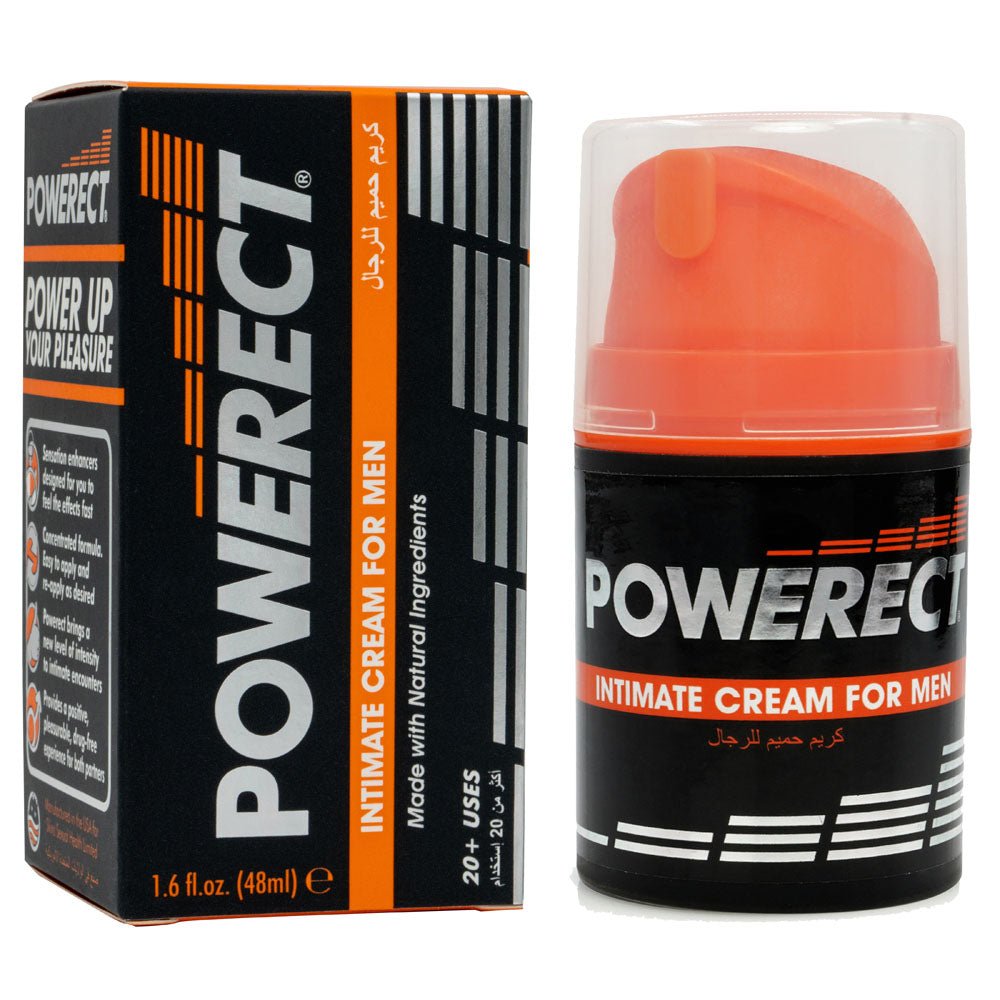 Powerect Intimate Cream - Enhancer Cream for Men - 48 ml Tube - Pleasure Den