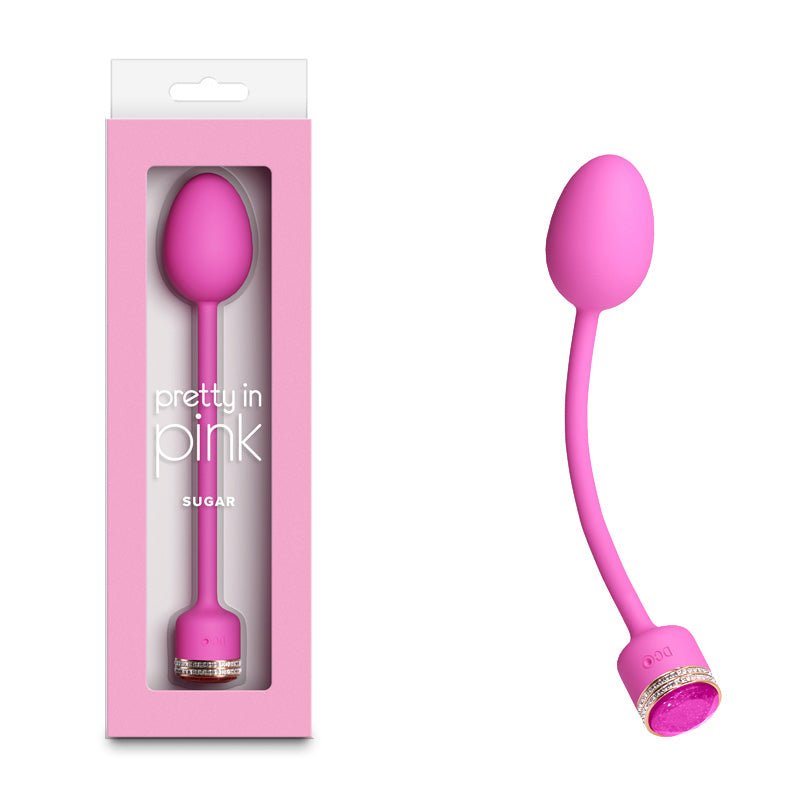 Pretty in Sugar - 21 cm USB Rechargeable Flexible Vibrator - Pleasure Den