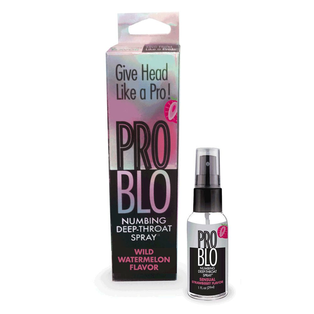 ProBlo Deep Throat Spray - Strawberry - Strawberry Flavoured Deep Throat Spray - 30 ml - Pleasure Den