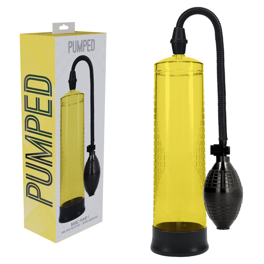 PUMPED Basic Pump 1 - Penis Pump - Pleasure Den