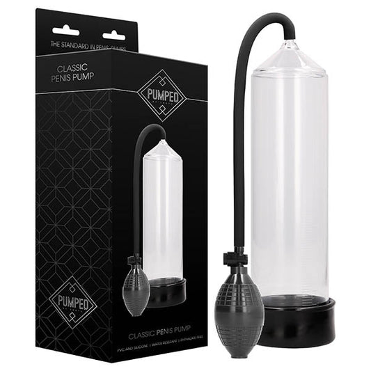 Pumped Classic Penis Pump - Clear Penis Pump - Pleasure Den