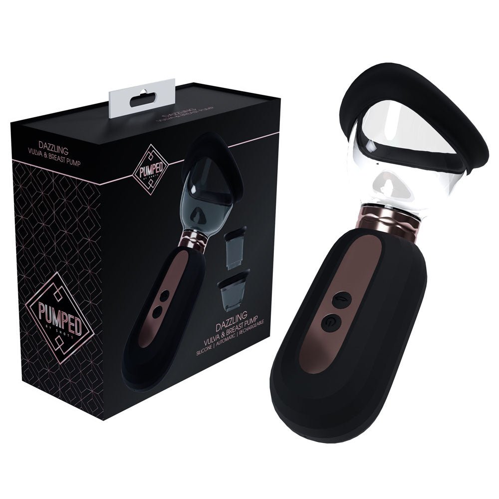 PUMPED Dazzling Auto Ladies Pump - USB Rechargeable Ladies Pump - Pleasure Den