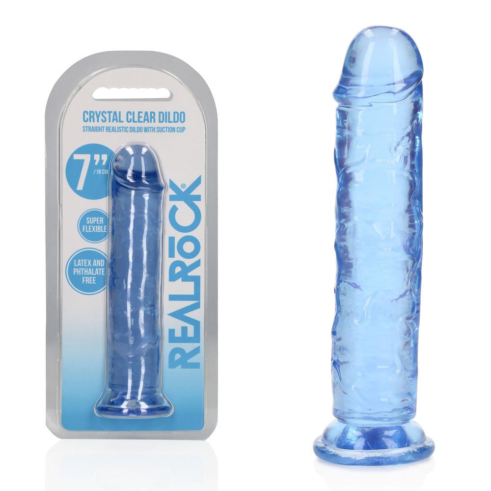 REALROCK 18 cm Straight Dildo - 18 cm (7'') Dong - Pleasure Den