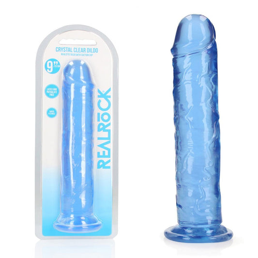 REALROCK 25 cm Straight Dildo - 25 cm (10'') Dong - Pleasure Den