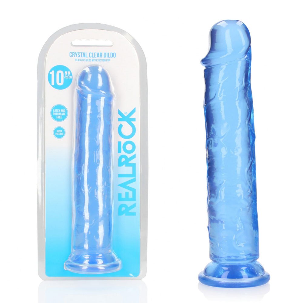 REALROCK 28 cm Straight Dildo - 28 cm (10'') Dong - Pleasure Den
