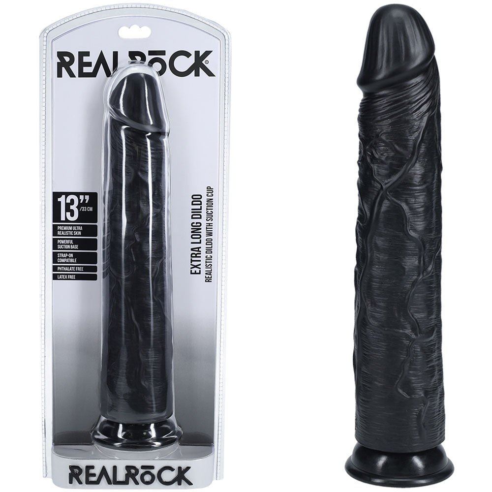 REALROCK 33cm Extra Long Dildo - 33 cm (13'') Extra Long Dong - Pleasure Den